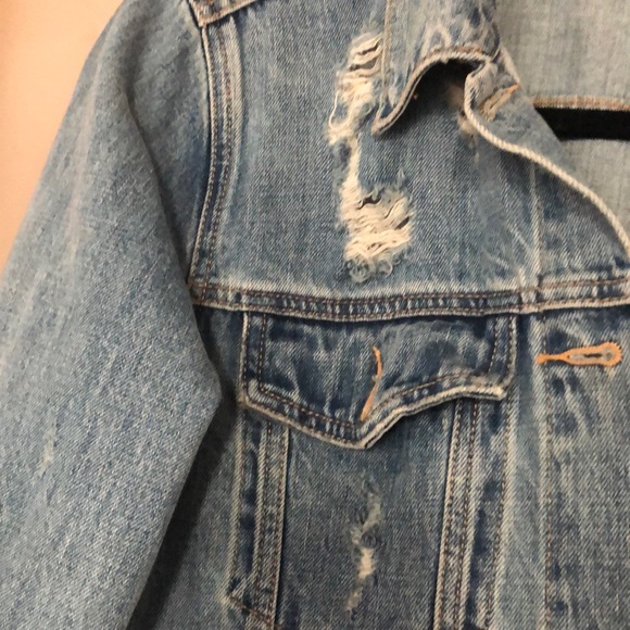 Perfect Oversized Vintage Denim Jacket - Picture 4 of 6